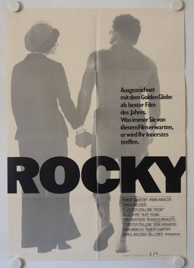 Rocky original release german movie poster